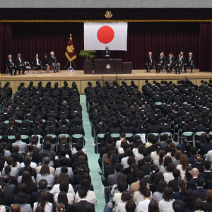 入学式 年間行事 学校生活 九州産業大学付属 九州産業高等学校